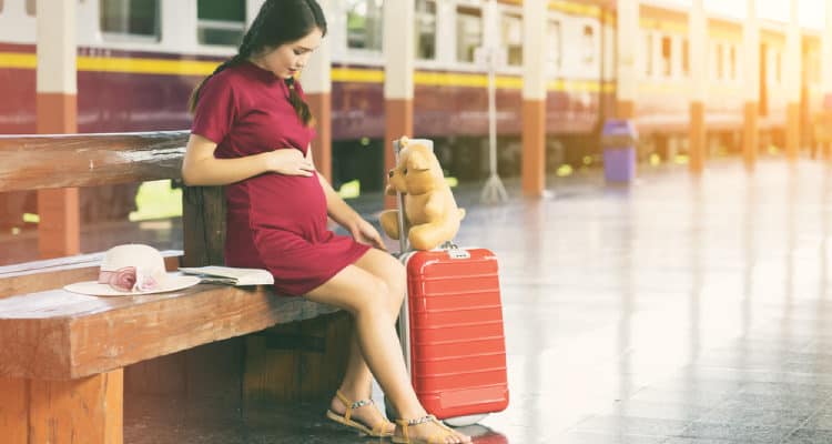 يجب على النساء الحوامل ركوب القطار ملاحظة ماذا؟