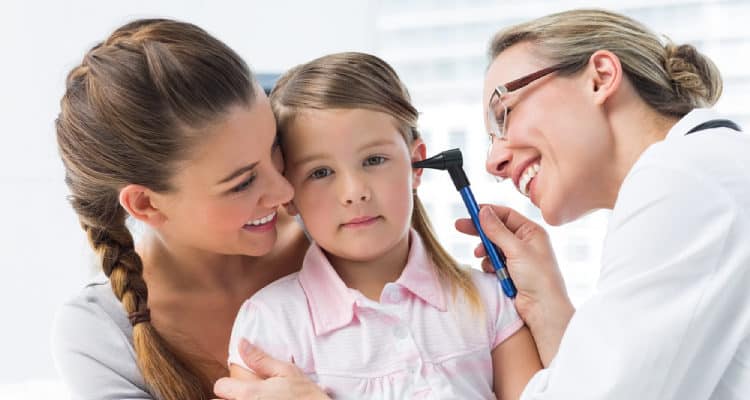 Is eardrum perforation in children a concern?