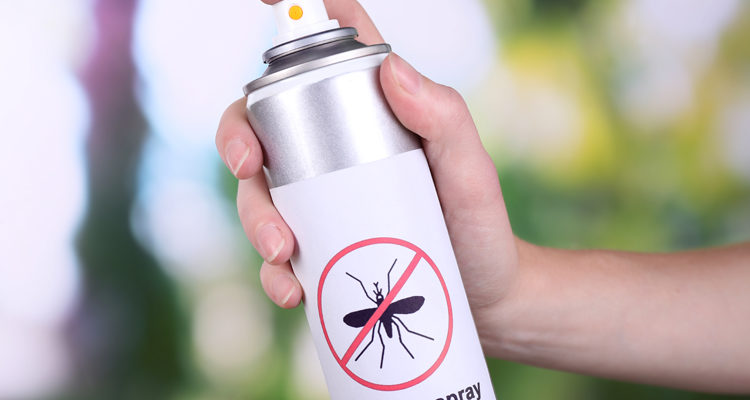 The harm of mosquito repellent to young children