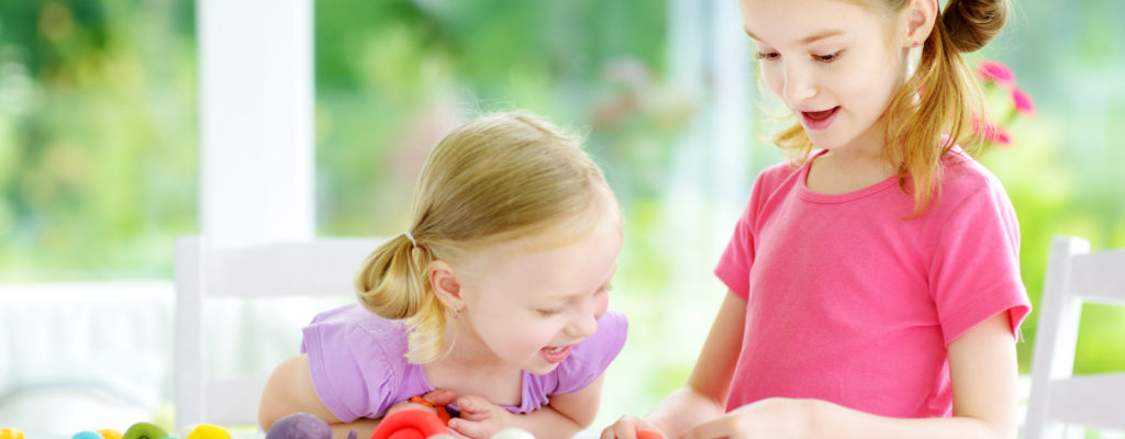 Letting children play clay has unexpected benefits