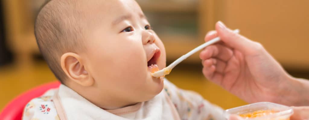 Japanese snack menu for babies from 5-18 months old