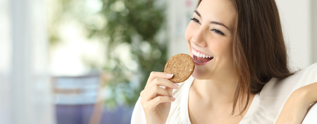 Intente aumentar la leche materna con una galleta