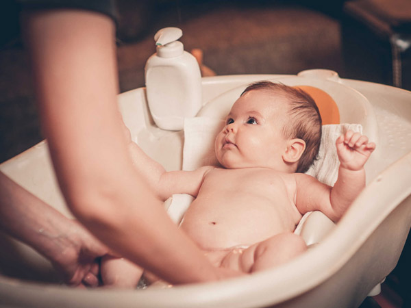 生姜水で効果的に風邪をひいた赤ちゃんの入浴方法