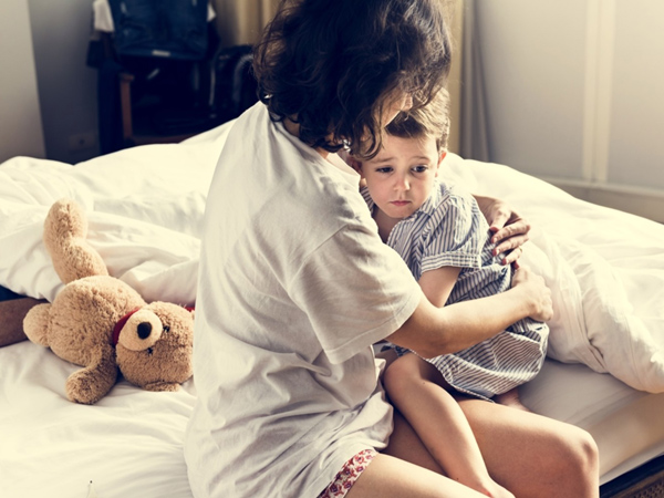 5-year-old child with difficulty sleeping: dangerous condition or not serious?