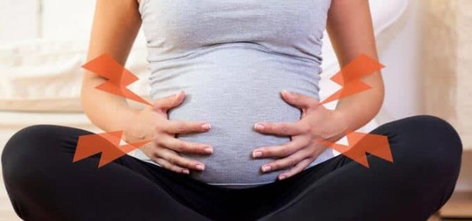임산부는 둥근 인대 통증이있을 때 어떻게 느끼나요?