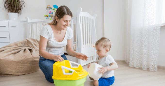 Iskustvo učinkovitog treniranja beba majki na kahlicu s pelenama