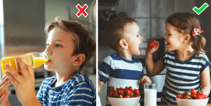 7 nezdravých potravin, které rodiče často dávají svým dětem jíst