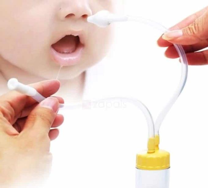 Návod, jak odsávat nos novorozence pumpičkou