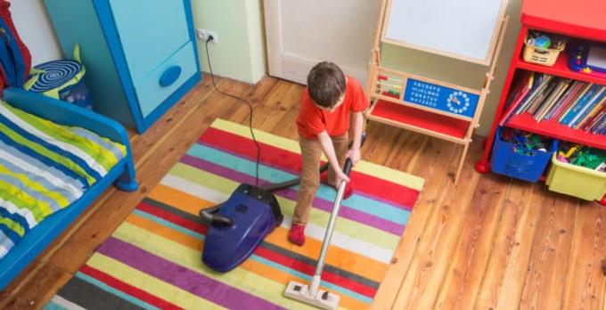 Naučte děti dělat domácí práce vhodné pro každý věk