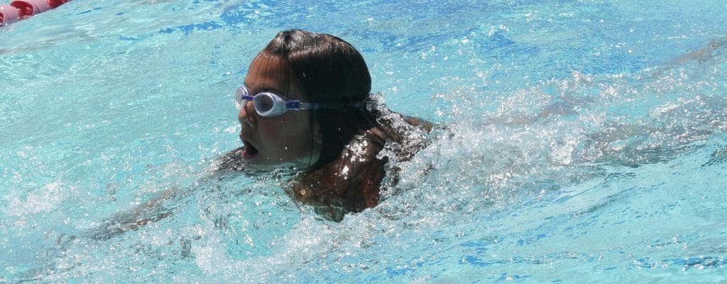 Learning to swim helps your child be more active