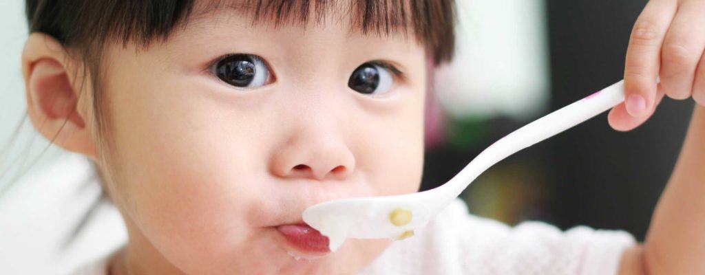 How good is the eating habit for a 1 year old child?