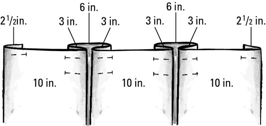 Come realizzare mantovane a palloncino foderate