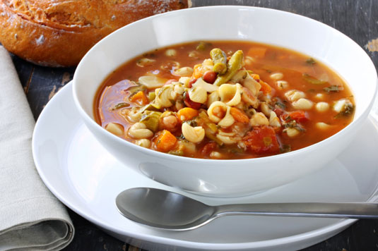 蔬菜湯，熱那亞風味（Minestrone alla Genovese）