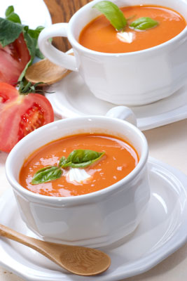 شوربة الطماطم (Potage à la Tomate)