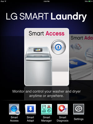 Lavandería automatizada LG