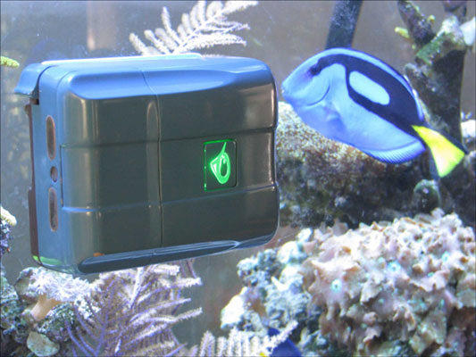 RoboSnail automatise le nettoyage de laquarium