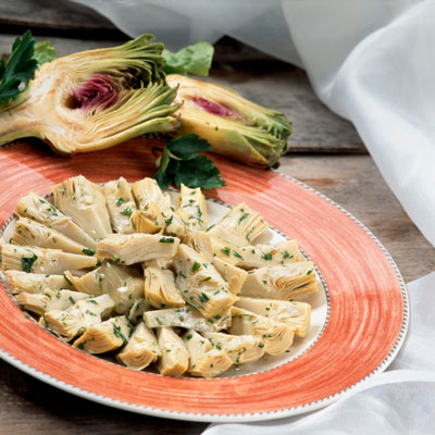 Cotolette di Pollo con Carciofi (Scaloppine di Pollo con Carciofi)
