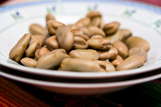 地中海飲食食譜：香脆蠶豆配熱皮塔餅