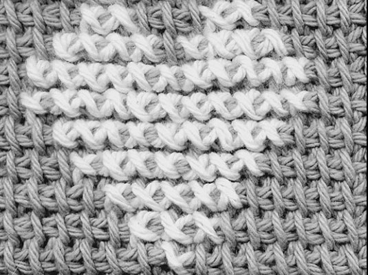 Cómo bordar en crochet